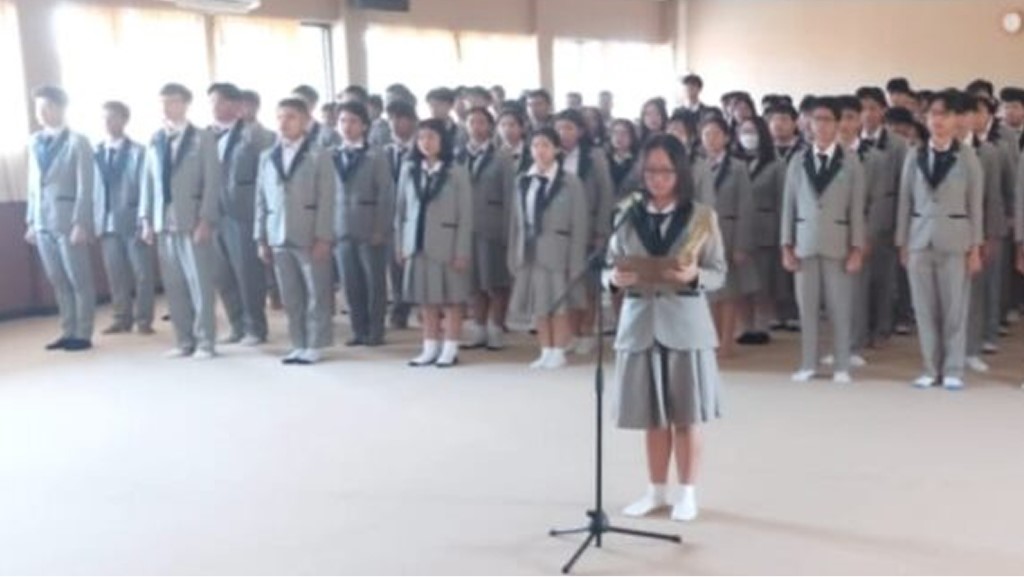 Anti-Violence Pledge At SMA Marsudirini Bogor